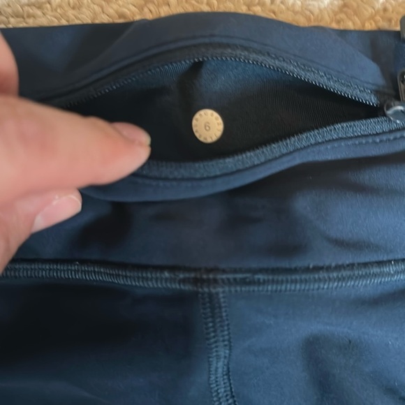 Lululemon Women’s Tight Stuff Tight II Jaded Blue Leggings Size 6 - Picture 10 of 10